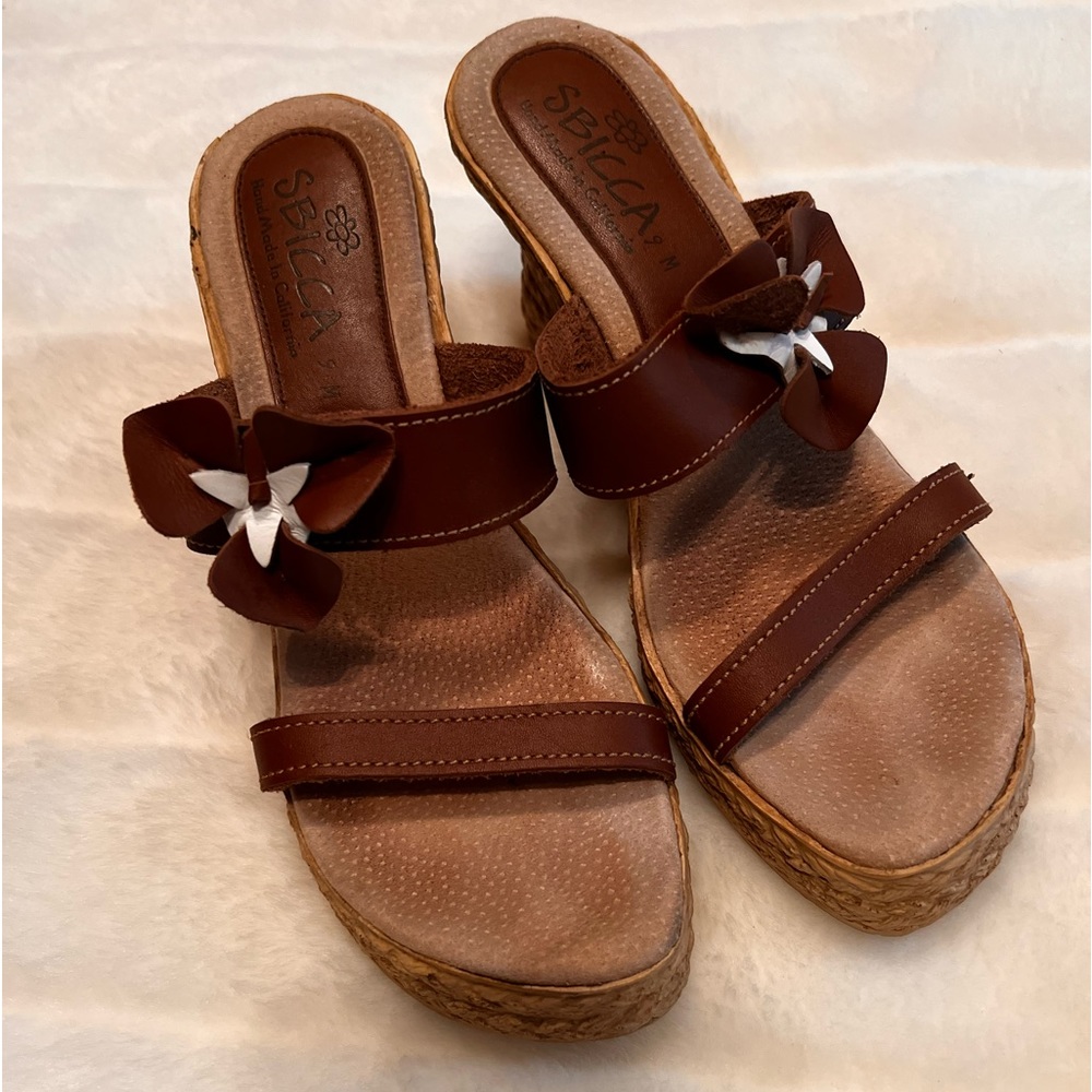 🤎🤎PRICE DROP 🤎🤎 Brown SBICCA WEDGES